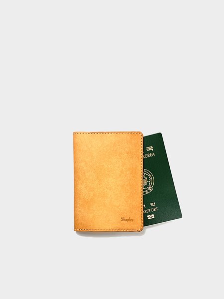 Passport holder - Natural (Pueblo Leather)