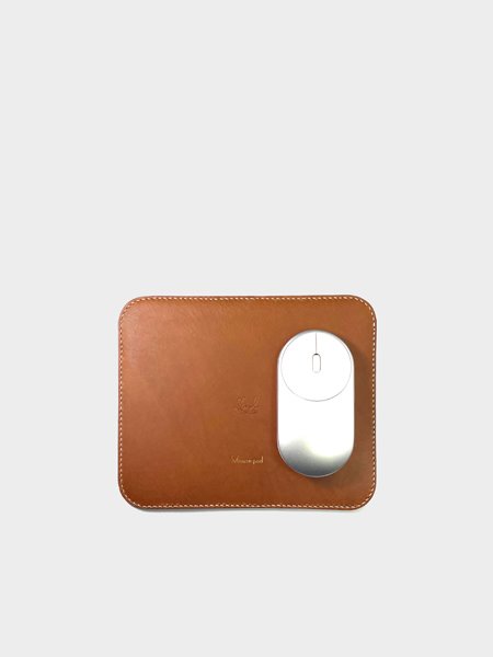 Mouse Pad - Tan (Buttero Leather)
