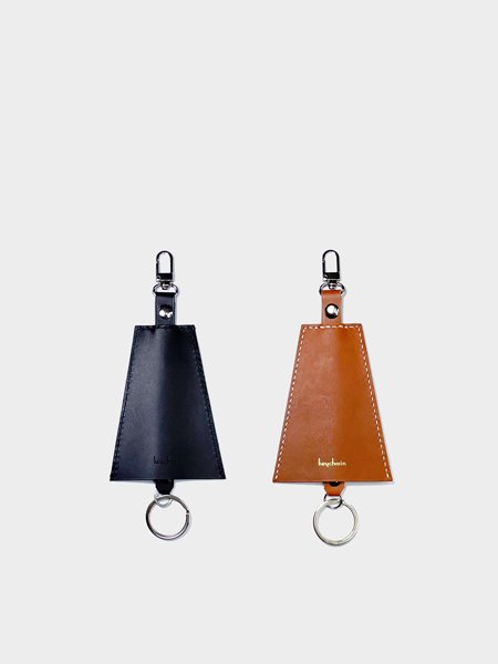 Triangle keychain (Buttero Leather)