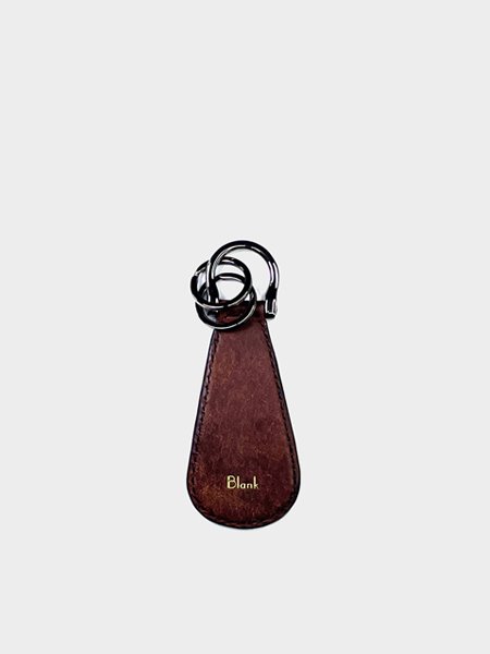 Shoehorn keyring - Brown (Pueblo Leather)