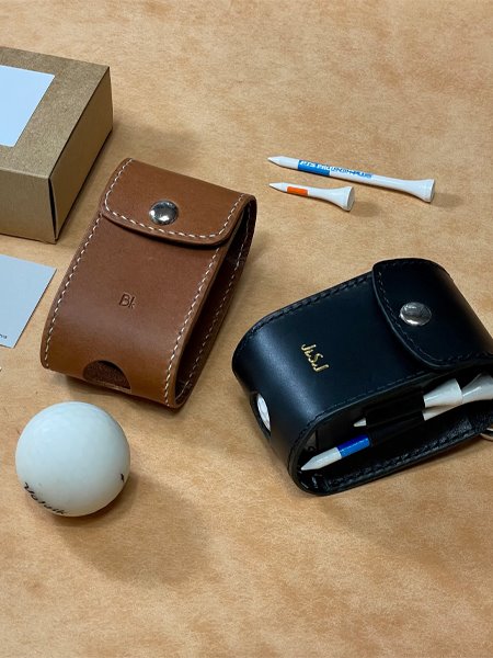 Golf ball Case (Buttero Leather)