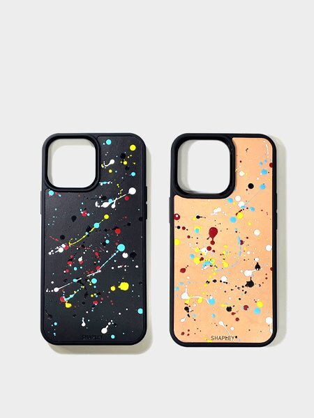 Paint Drop iPhone Leather Case (Buttero Leather)
