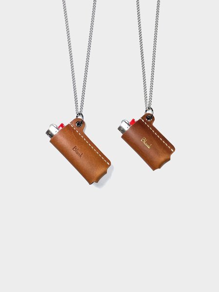 Necklace Lighter Case - Tan (Buttero Leather)